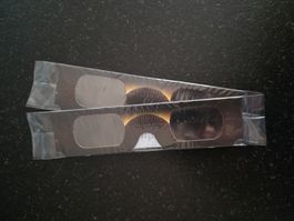 2x Lunettes eclipse (Sonnenfinsternis-Brillen)