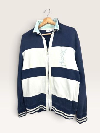 Vintage 00’s Yves Saint Laurent zip sweater 
