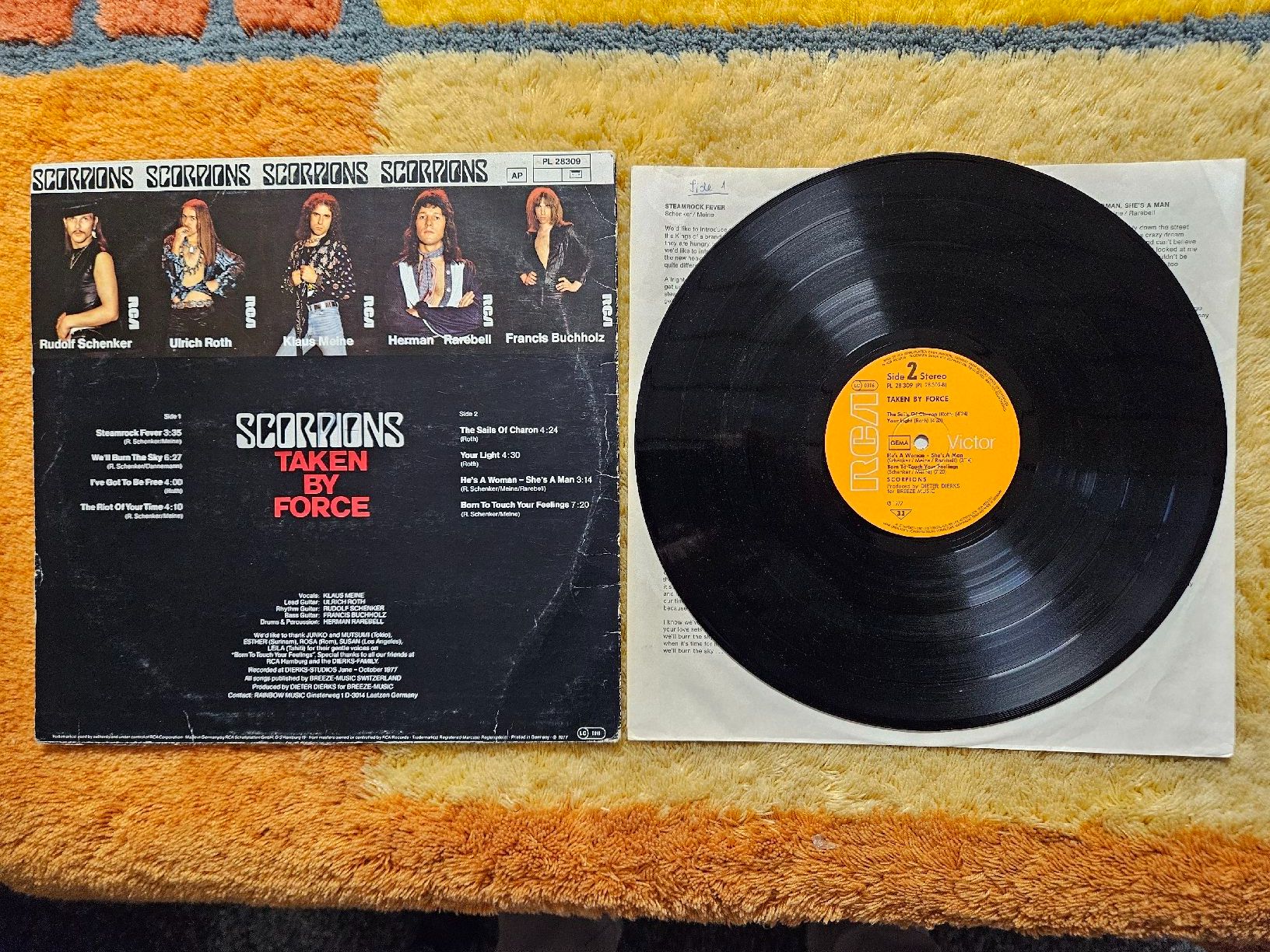 Dischi in vinile: Scorpions Schallplatte Lp - Taken by Force – Nuovo (secondo la descrizione) da Lyss venduto da Alexine 1