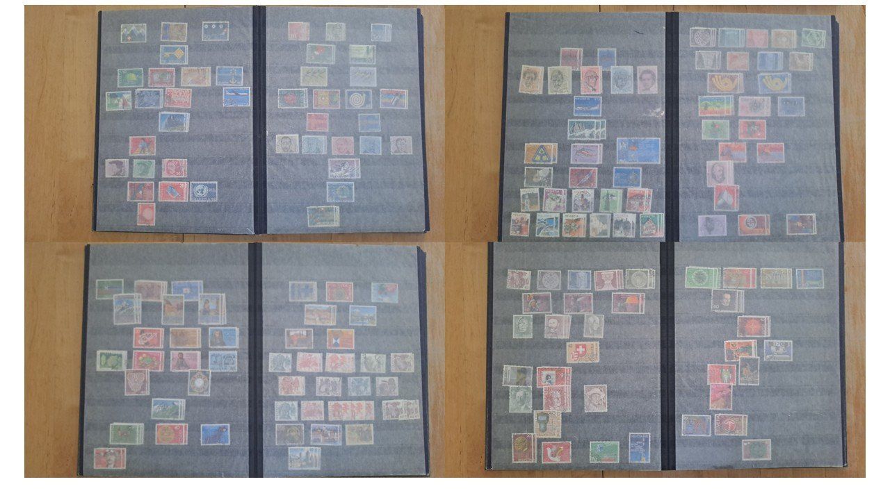 Tous les timbres: Schweizer Briefmarkensammlung – D'occasion à Bergdietikon par Lion-King 1