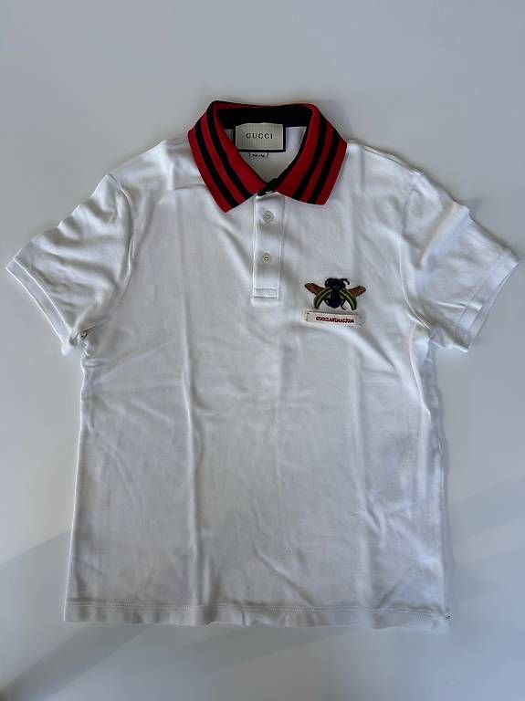 Magliette Polo: POLO GUCCI BLANC – Usato da Lausanne venduto da pas_dqy6