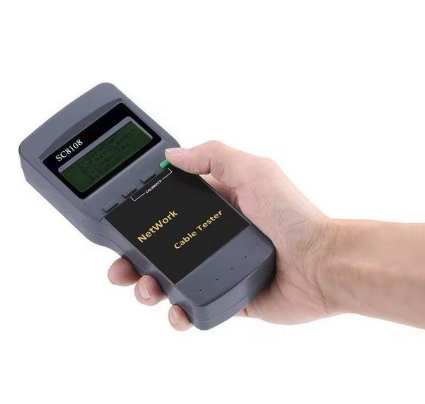 Misurare: ***** Network Tester Meter RJ45 Cat5e Cat6 UTP Unshield LAN – Nuovo e nell'imballaggio originale da Villaz-St-Pierre venduto da Ubid 2