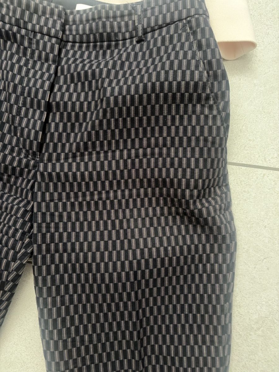 Hugo Boss Pantaloni: HUGO BOSS Hose Gr. 36 Jacquard Muster Anthrazit Rosé – Nuovo (secondo la descrizione) da Wallisellen venduto da Lan_82sz 7