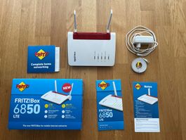 FRITZ!Box 6850 LTE International mit OVP – Top Zustand