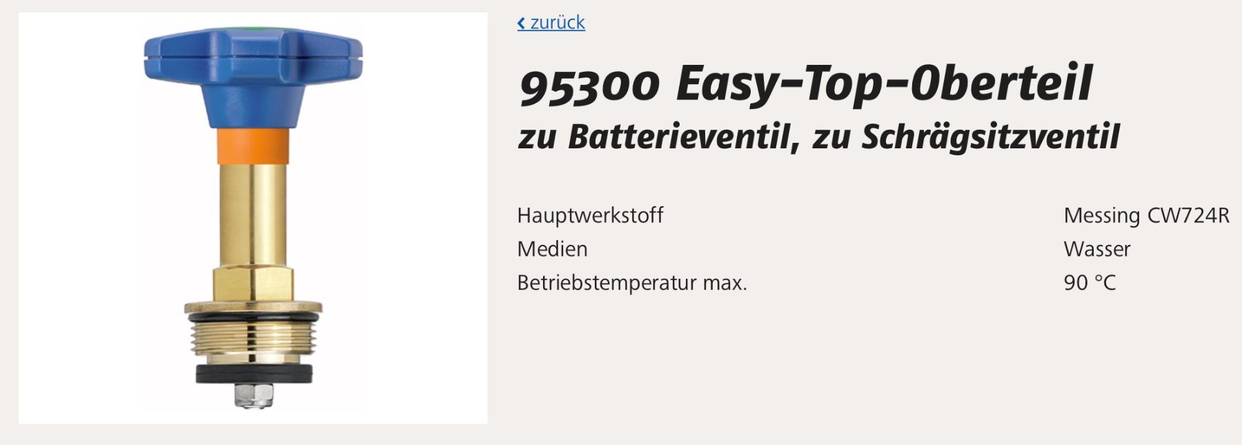 Robinetterie: Schrägsitzventil Oberteil 5/4 Zoll – Neuf avec emballage d'origine à Niedergösgen par elromano74 3
