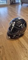 Motorradhelm iXS  Größe S (Schwarz / Weiß)