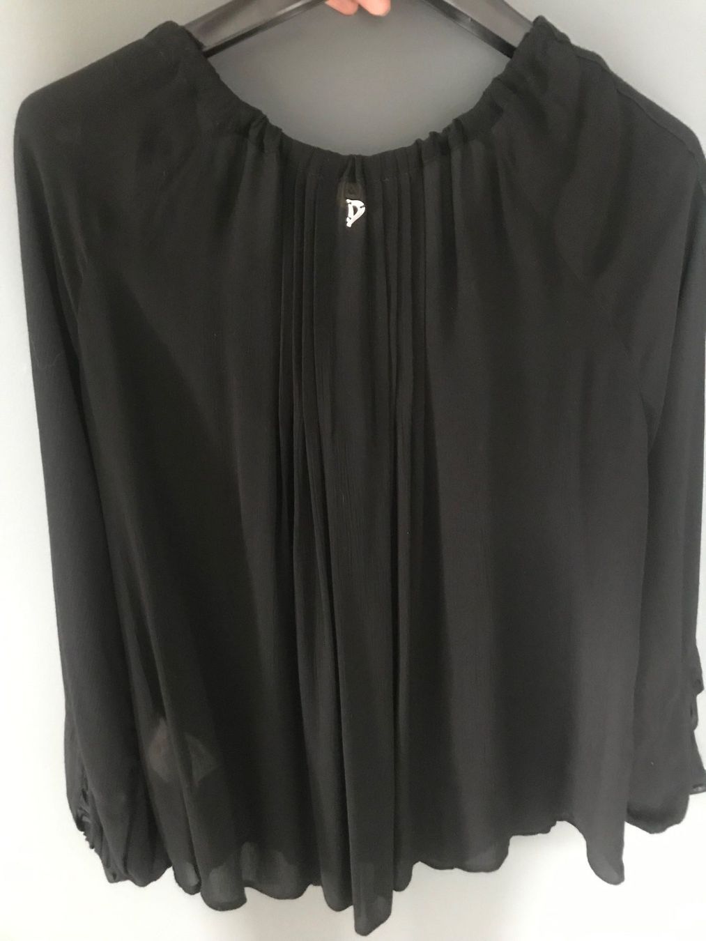 Camicette: Bluse Dondup, schwarz, Gr. IT 40 – Usato da Kilchberg venduto da boudoir076 4