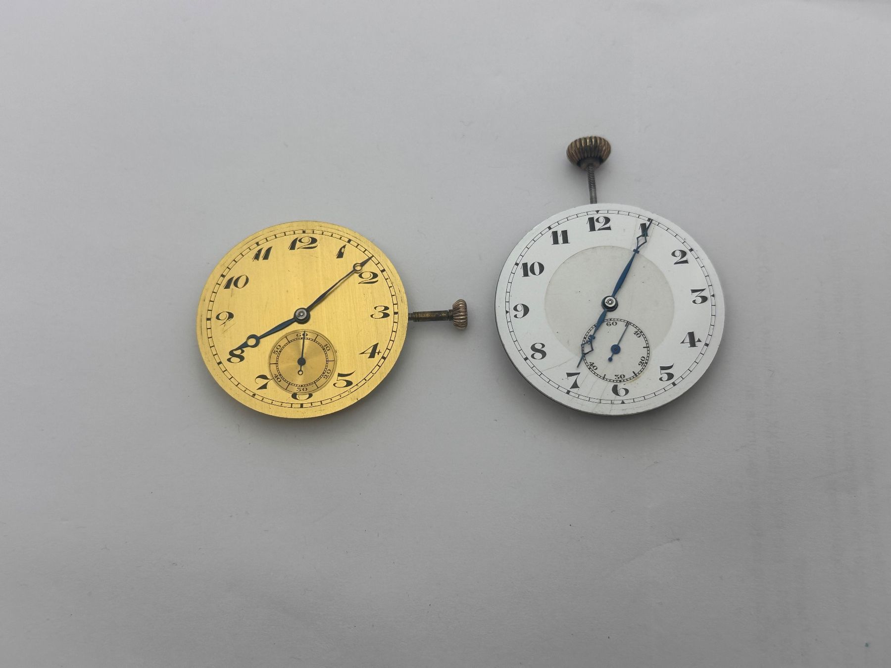 Orologi: 2 Taschenuhr Werke – Usato da Brüttisellen venduto da AlphaOmega05