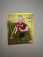 Topps EM 2024 GOLD Willi Orbān mit Unterschrift