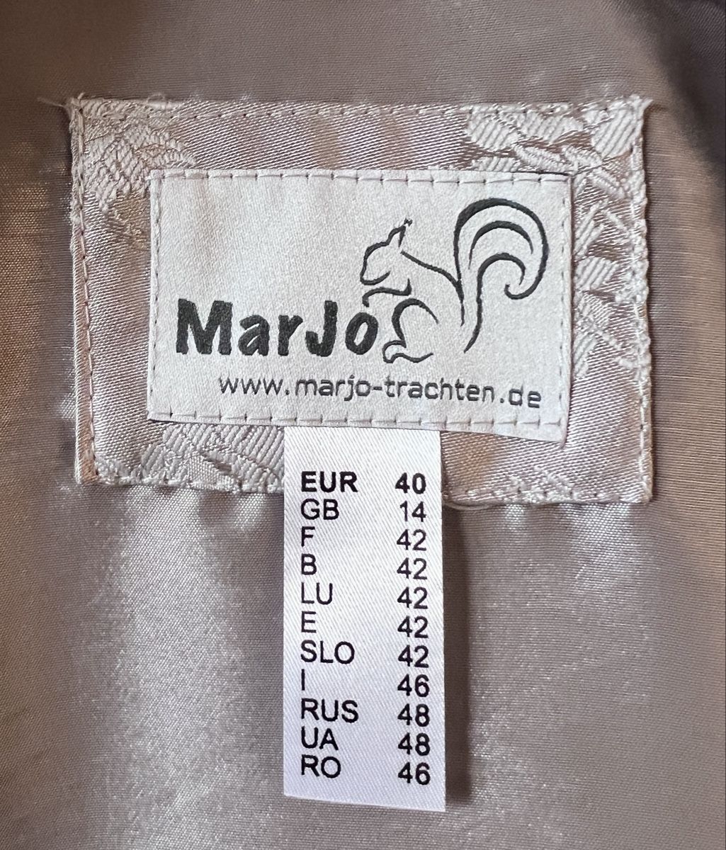 Vestiti: Dirndl Gr. 40 – Usato da Brütten venduto da arbaras 3