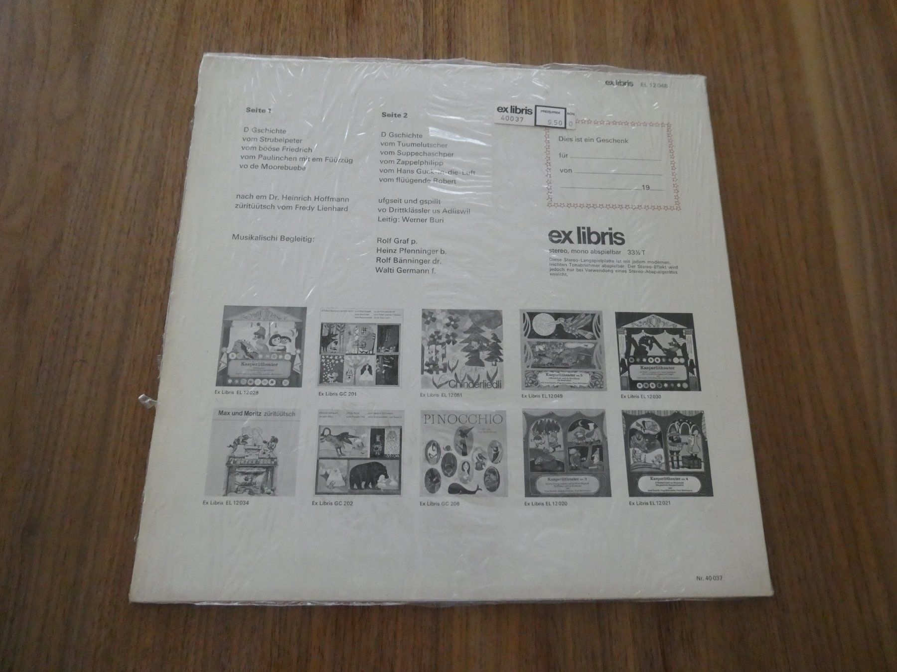 Vinyles: De Strubelpeter LP – D'occasion à Basel par Robyn 1