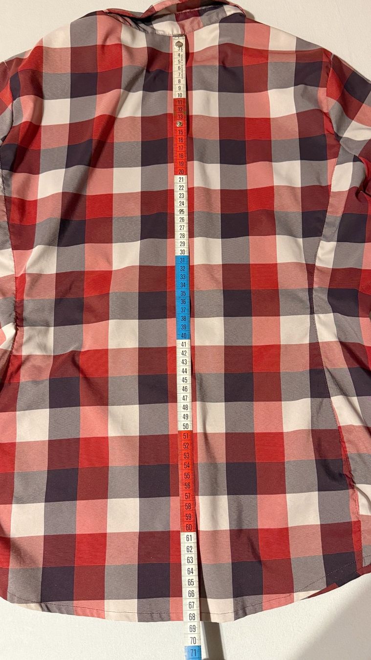 Odlo Camicette: Bluse von Odlo - rot kariert – Usato da Samedan venduto da Gischpel25 3