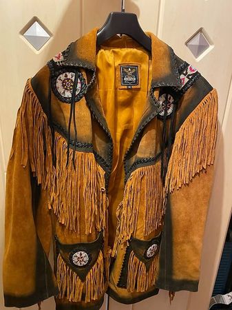Western Leder Jacke wie neu