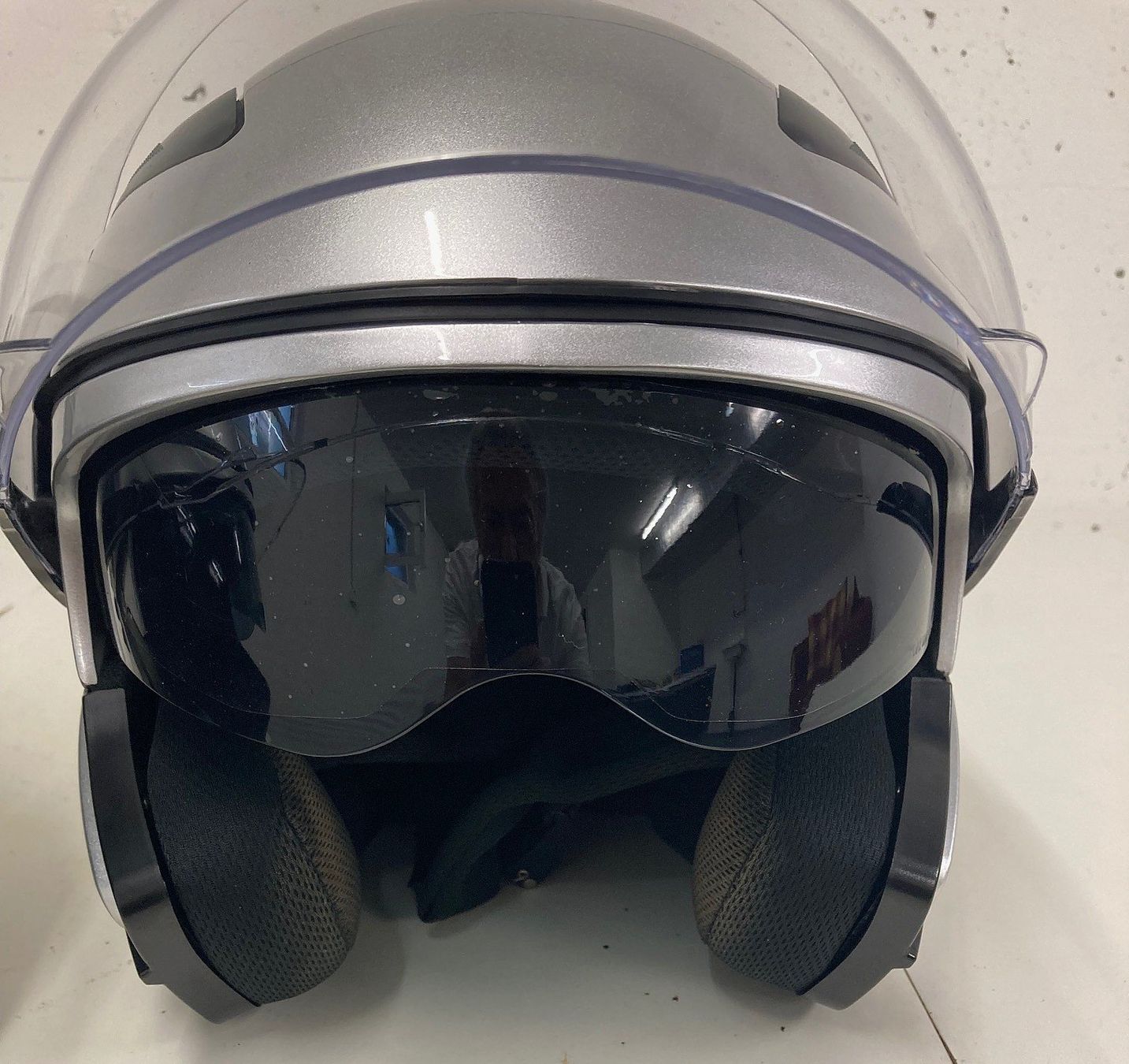 Casques & visières: Jethelm Vengo silber – D'occasion à Thalheim an der Thur par erwin328 1