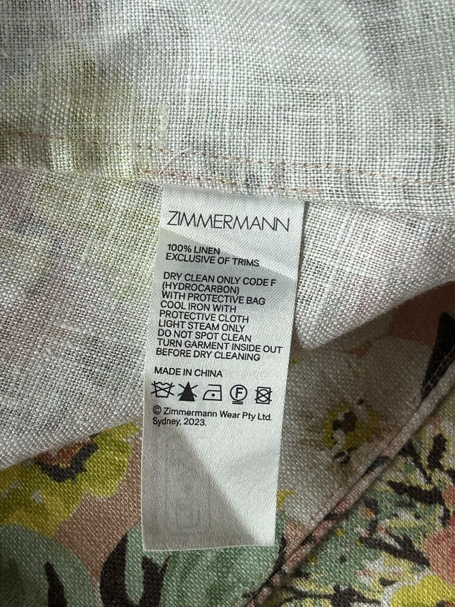 Zimmermann Vestiti: Zimmermann Floral Elegant Midi Dress – Usato da St.Josefen venduto da lop_lh8d 9