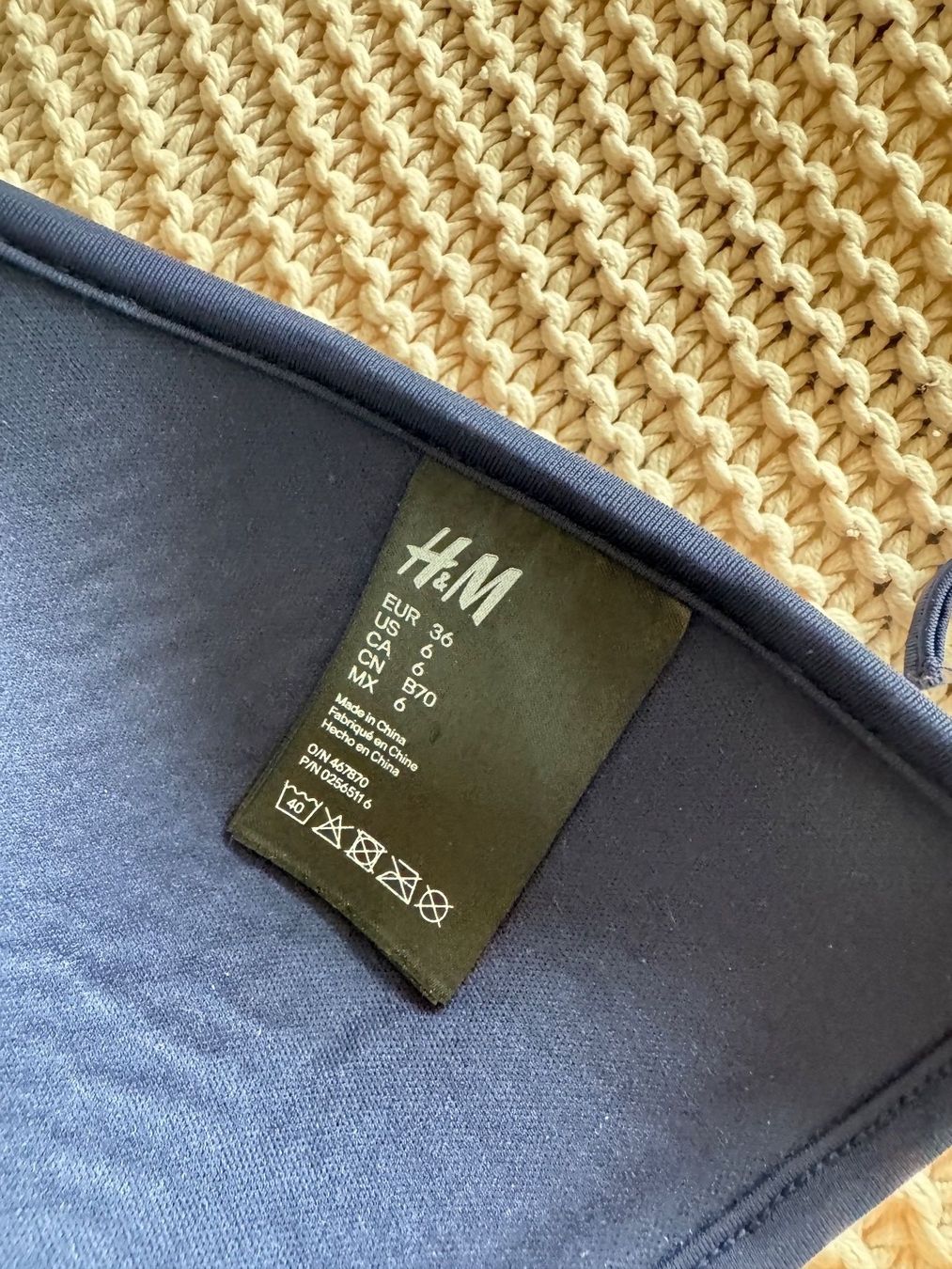 H&M Costumi da bagno & Bikini: Maillot de bain bleu – Nuovo (secondo la descrizione) da Montreux venduto da Izapechee 2