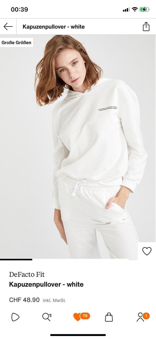 Pullover & Sweatshirts: Pullover offwhite Defacto M – Gebraucht aus Duebendorf von Alexandertreyer 7