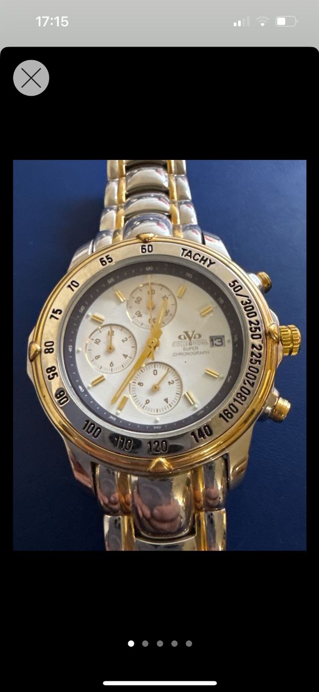 Uhren: Dvd Chronograph Quarz 40 mm Nos – Neu (gemäss Beschreibung) aus Giswil von Nistsigi
