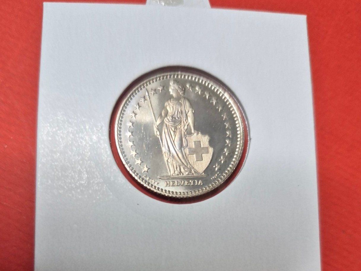 Tutti le monete: 1 Franken 1995, unzirkuliert – Nuovo e nell'imballaggio originale da Alpnach-Dorf venduto da hansimaa49 1