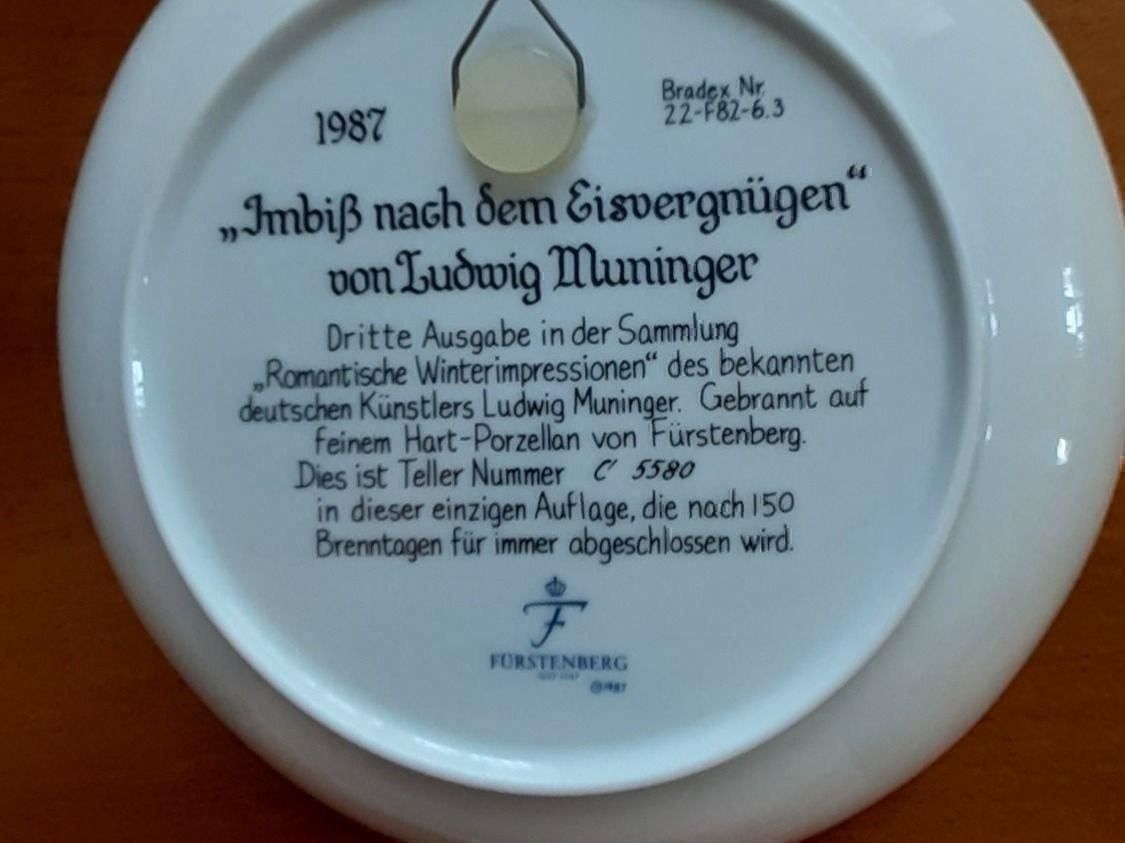Piatti: Sammelteller Imbiss nach Eisvergnügen – Nuovo (secondo la descrizione) da Langenthal venduto da Deern1 1