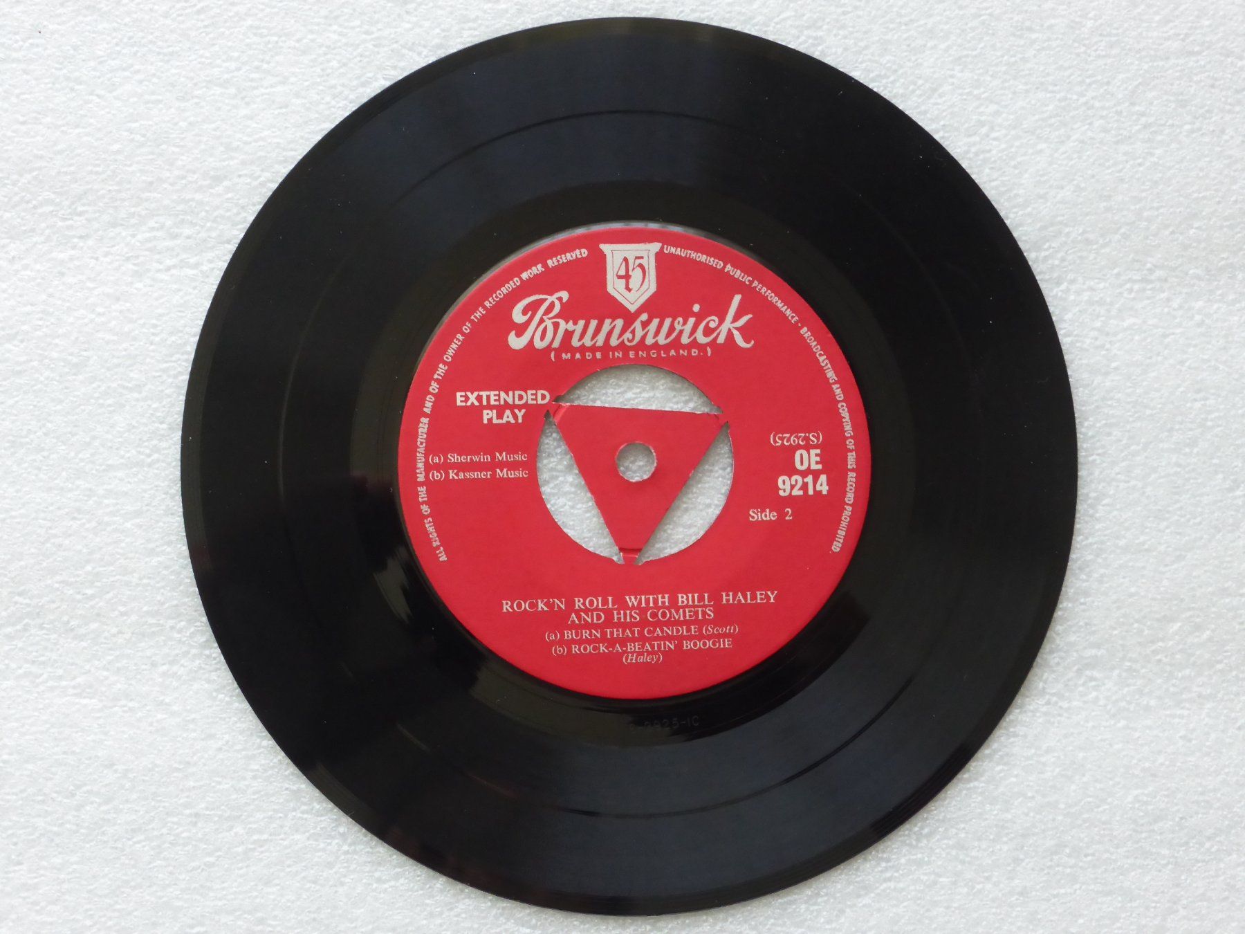 Schallplatten: Vinyl Single   EP  BILL HALEY and HIS COMETS – Gebraucht aus Küssnacht am Rigi von Mondkinder 2
