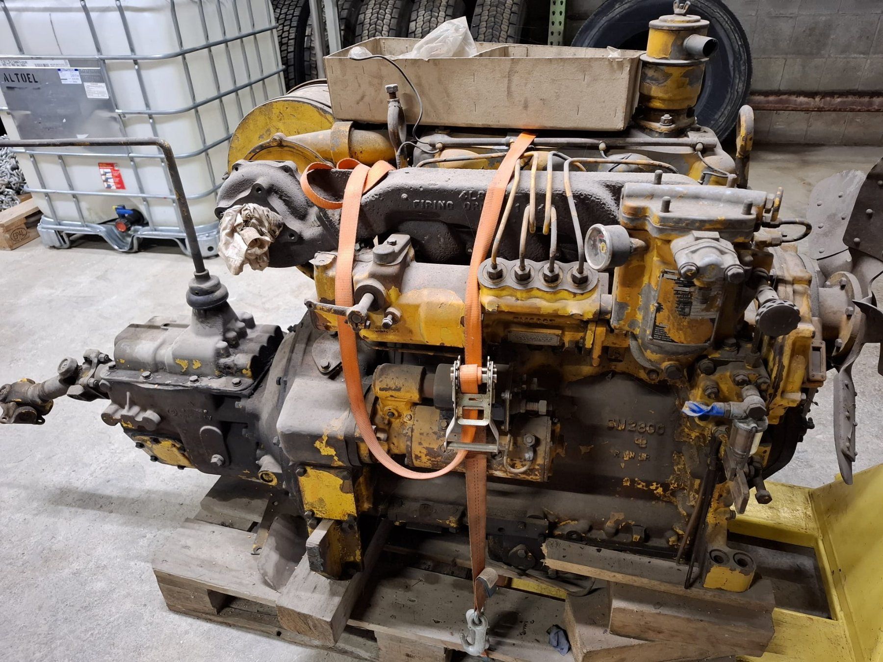 Caterpillar Bagger: Motor CAT für Seilbagger – Gebraucht aus Niederteufen von Oli181 1