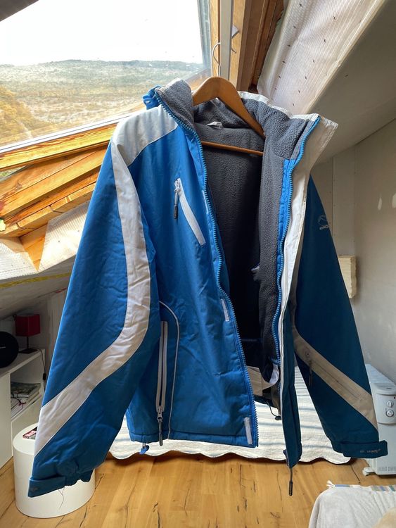 Blouson De Ski HEAD - Noir/Anthracite, Taille L, Rare, Fabriqué En Autriche