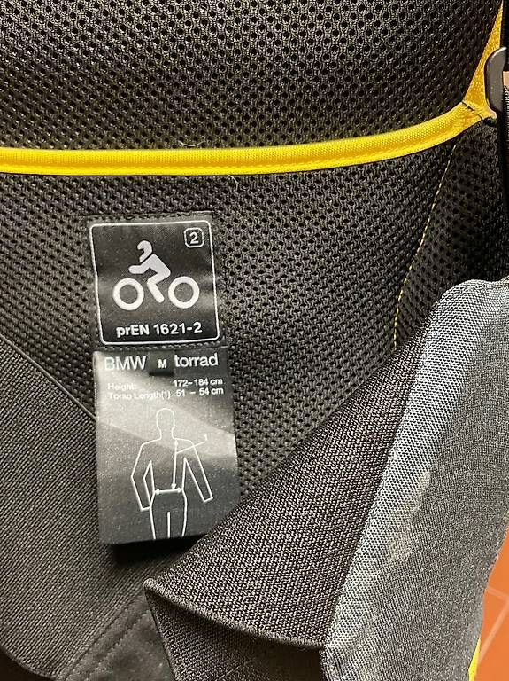 Protezioni & Imbottiture: Para schiena BMW tg. M – Usato da Massagno venduto da dar_8mq5 3