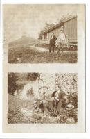Farneralp ob Wald (ZH) 2 Bilder - echt Foto-AK - 1915