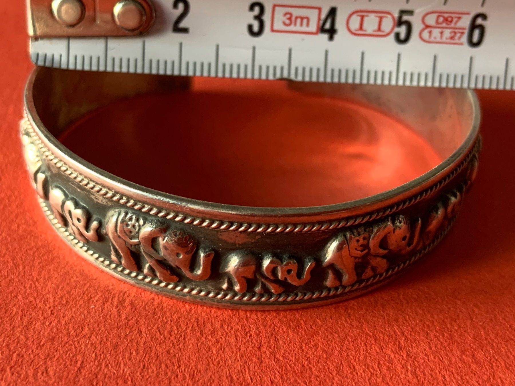 Bracciali & Braccialetti: Silber Armreif Elefanten-Familie – Usato da Dittingen venduto da Bijoubelle 3