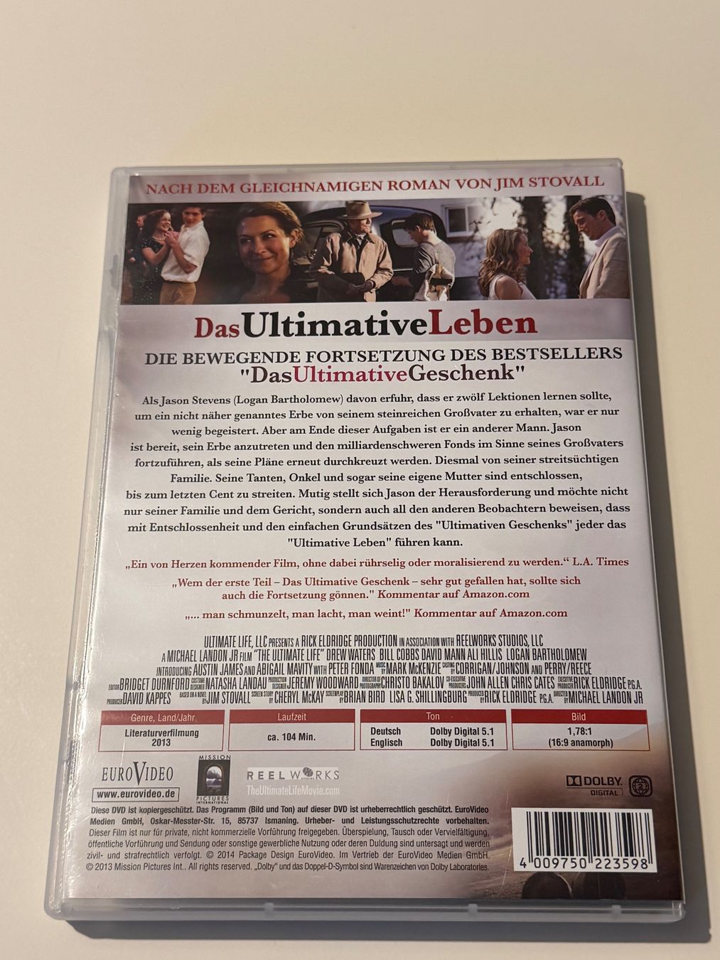 Tutti i DVDs: Das Ultimative Leben DVD – Usato da Altstätten SG venduto da sheamus 1