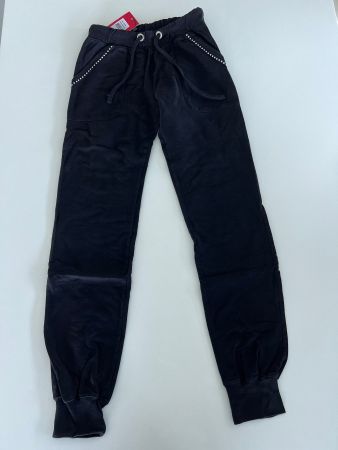 Number One Sportswear – Schwarze Baumwollhose – Grösse S