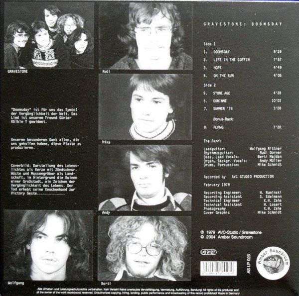 Dischi in vinile: Gravestone – Doomsday LP – Usato da Wenslingen venduto da riger11 1