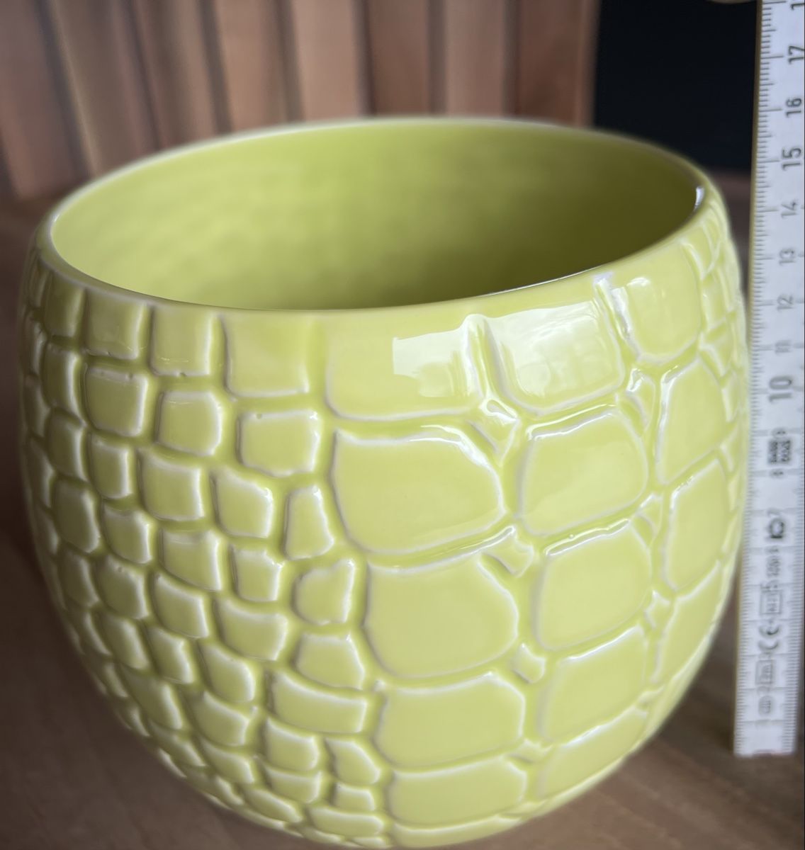 Migros Blumentöpfe: NEU!! 4er Set: Blumentöpfe, Keramik, Frühling! – Neu und originalverpackt aus Derendingen von Laubfleckerli 2