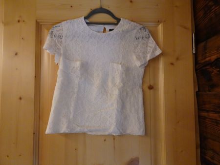 Weisse Bluse von Zara Gr. XS - 2603127