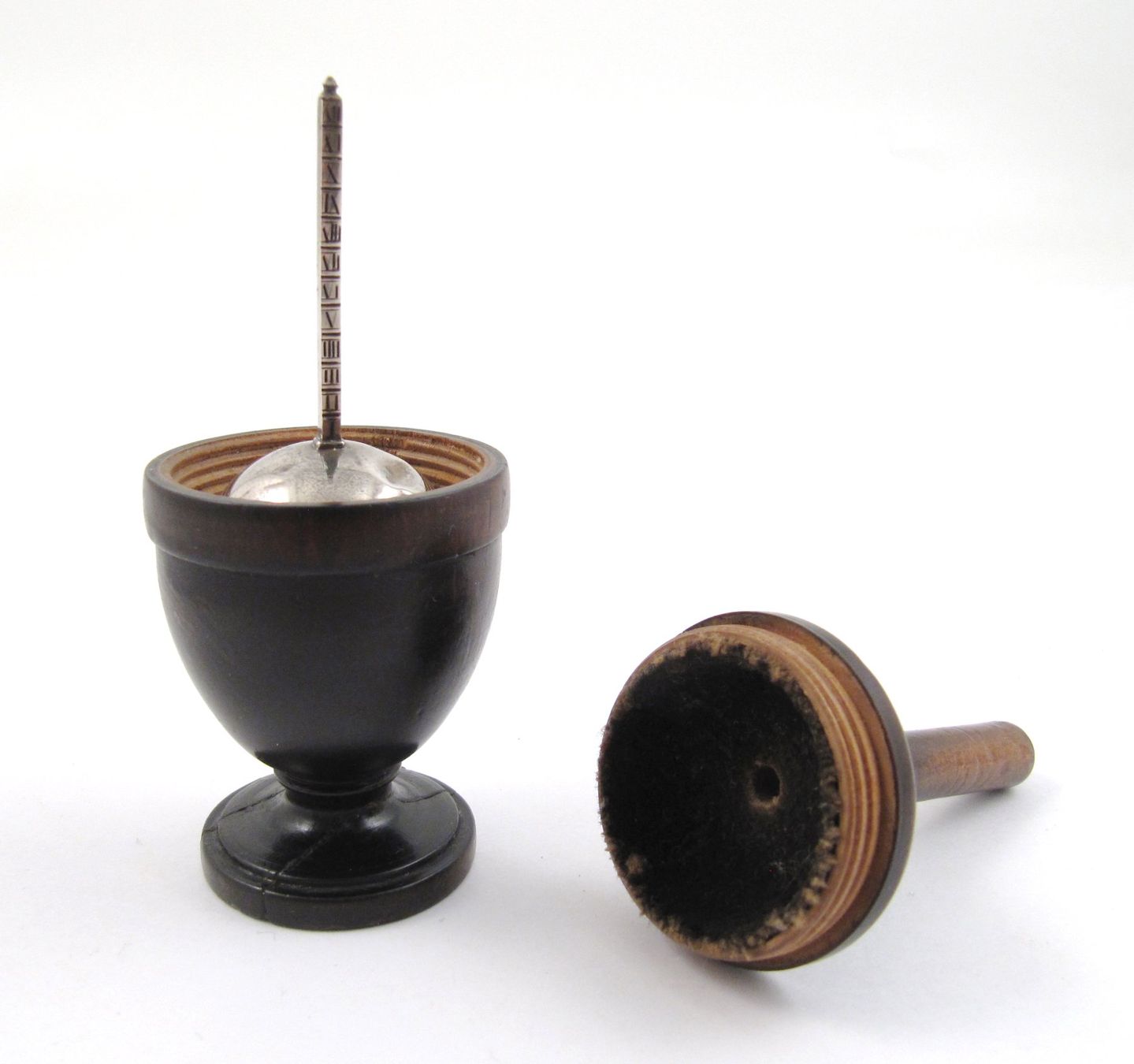 Misurare: 1814 Antik Silber Hydrometer Aräometer Alkohol Wein Schnaps – Usato da Meinisberg venduto da duveen