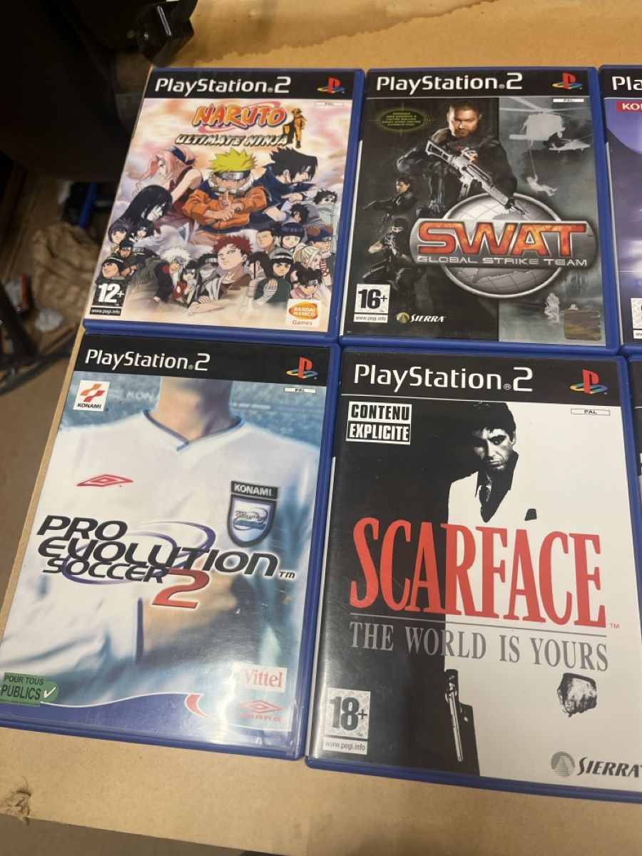 Jeux: Lot de 10 jeux PlayStation 2  – D'occasion à Onnens FR par Daniel333 2