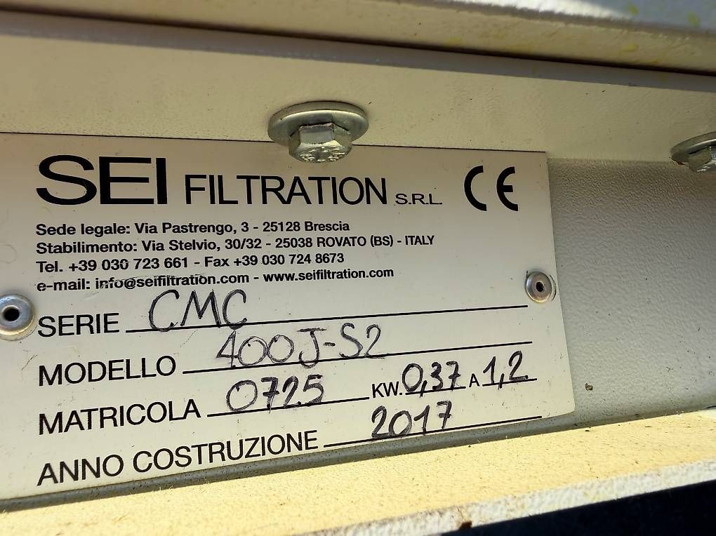 Tutte le macchine: Aspirateurs électrostatiques SEI Filtration – Usato da Bouveret venduto da saki03 2