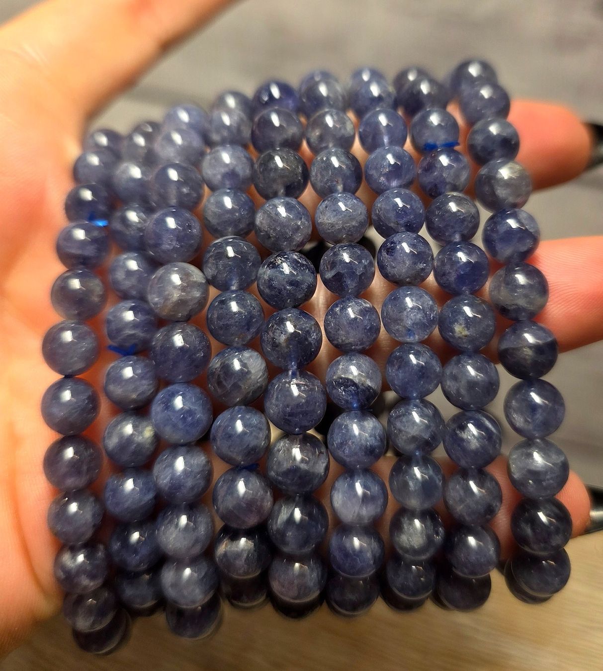Minerali & Pietre curative: Iolith/Cordierit Armband – Nuovo e nell'imballaggio originale da Matzingen venduto da Shay_Crystalz 1