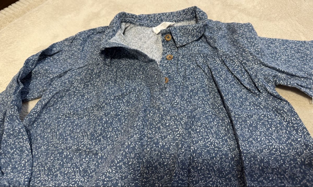 Mango Kleider & Röcke: Mädchen Kleid- Mango, GR. 98, Langarm, Top Zustand! – Neu (gemäss Beschreibung) aus Basel von AninaAti 2