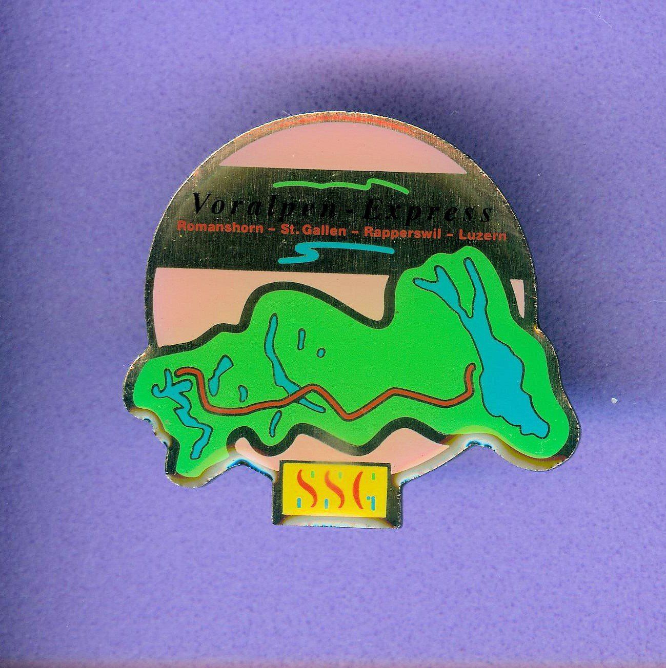 SBB/CFF/FFS Placchette & Badge: SSG  Voralpen Express – Usato da Winterthur venduto da Sammleroase