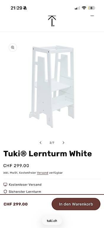 Seggioloni: Tuki Lernturm – Usato da Zollikofen venduto da amyfly