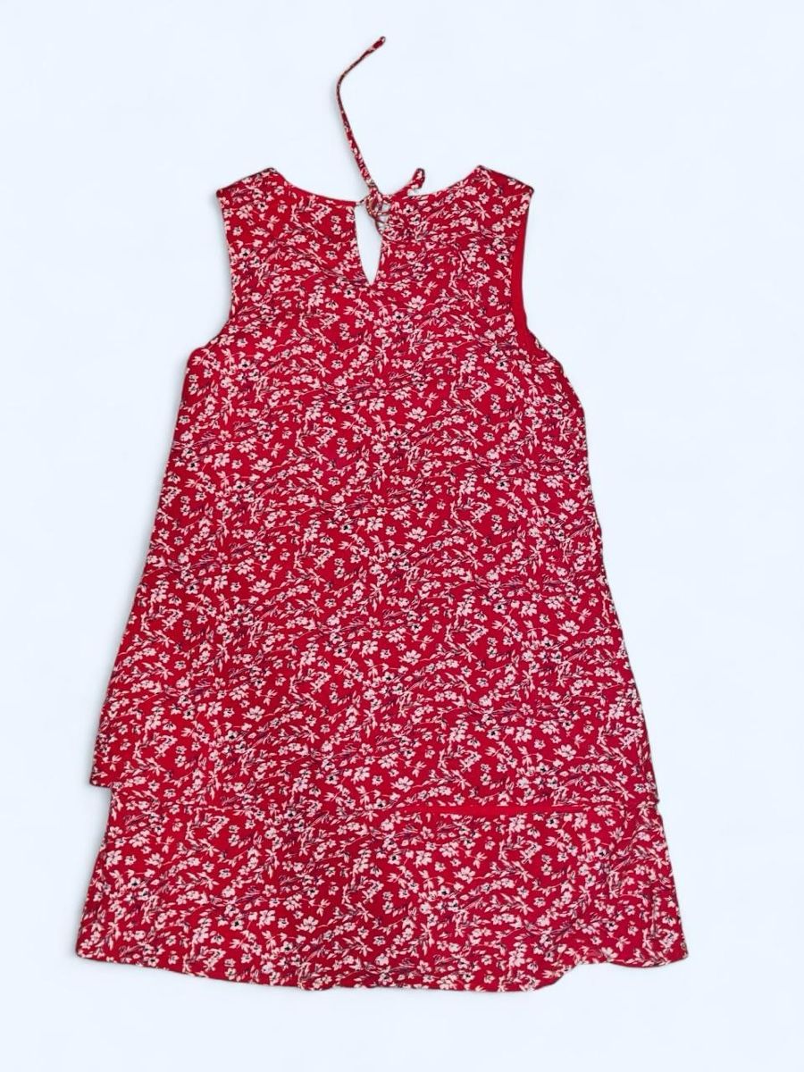 Vestiti: Street One Kleid, rot mit Blumenmuster, M – Usato da Therwil venduto da nat_gtk5 1