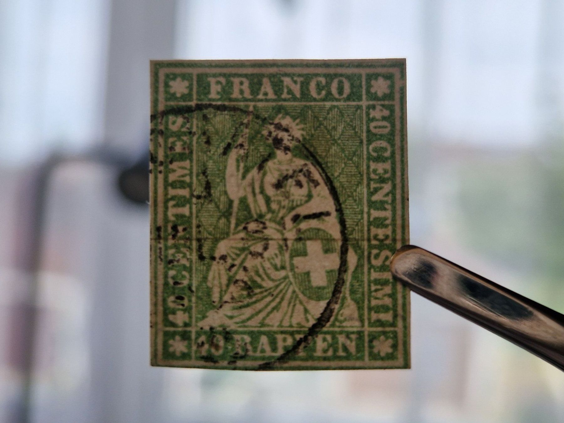 Tutti i francobolli: Strubel 26G, signiert, ab 1.- – Usato da Burgdorf venduto da Glossy01 4