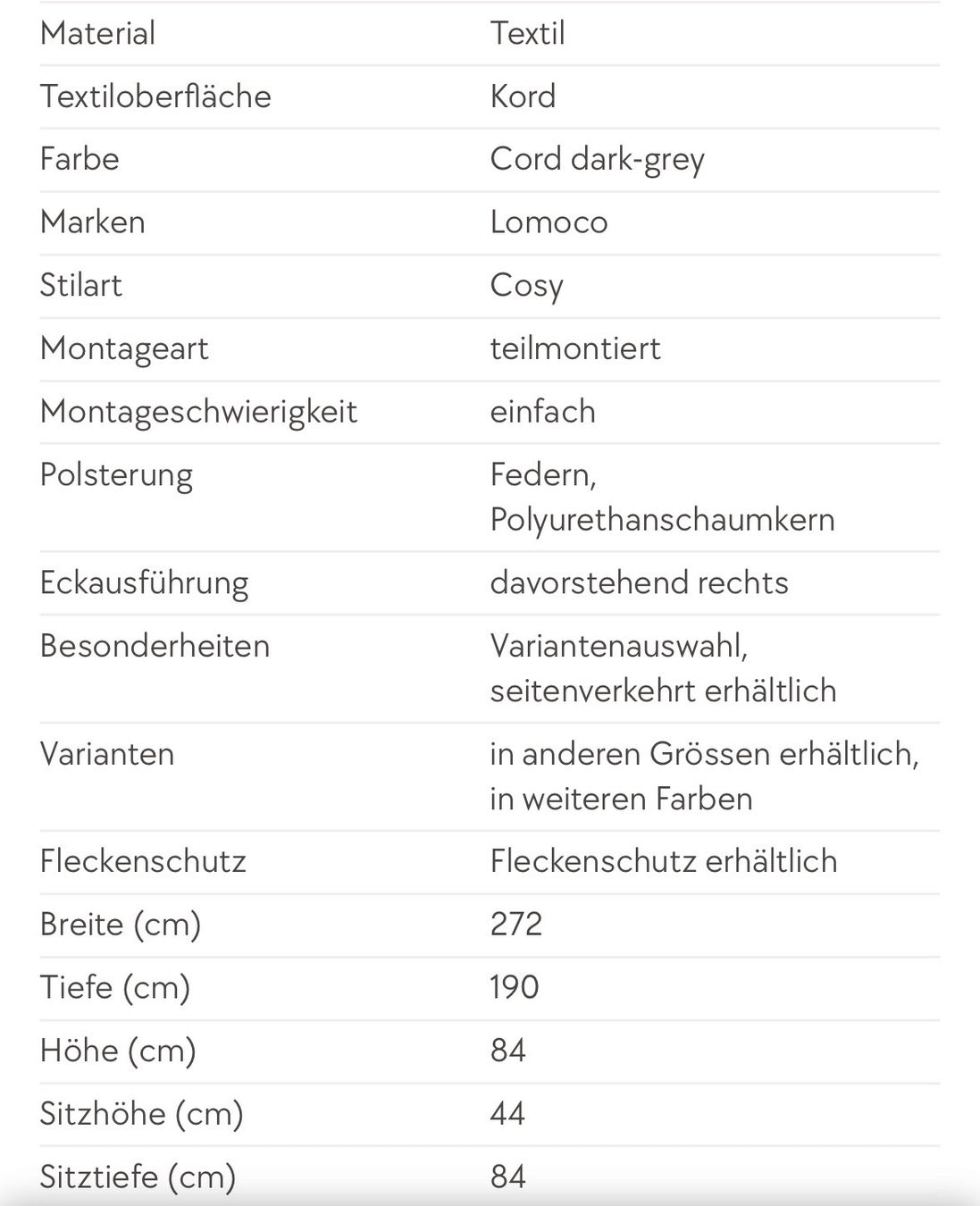 Pfister Sofas: Ecksofa Delia (Pfister) – Gebraucht aus Uetendorf von jes_7mkn 3