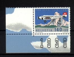 1988, Pro Aero -JU52 und Matterhorn **