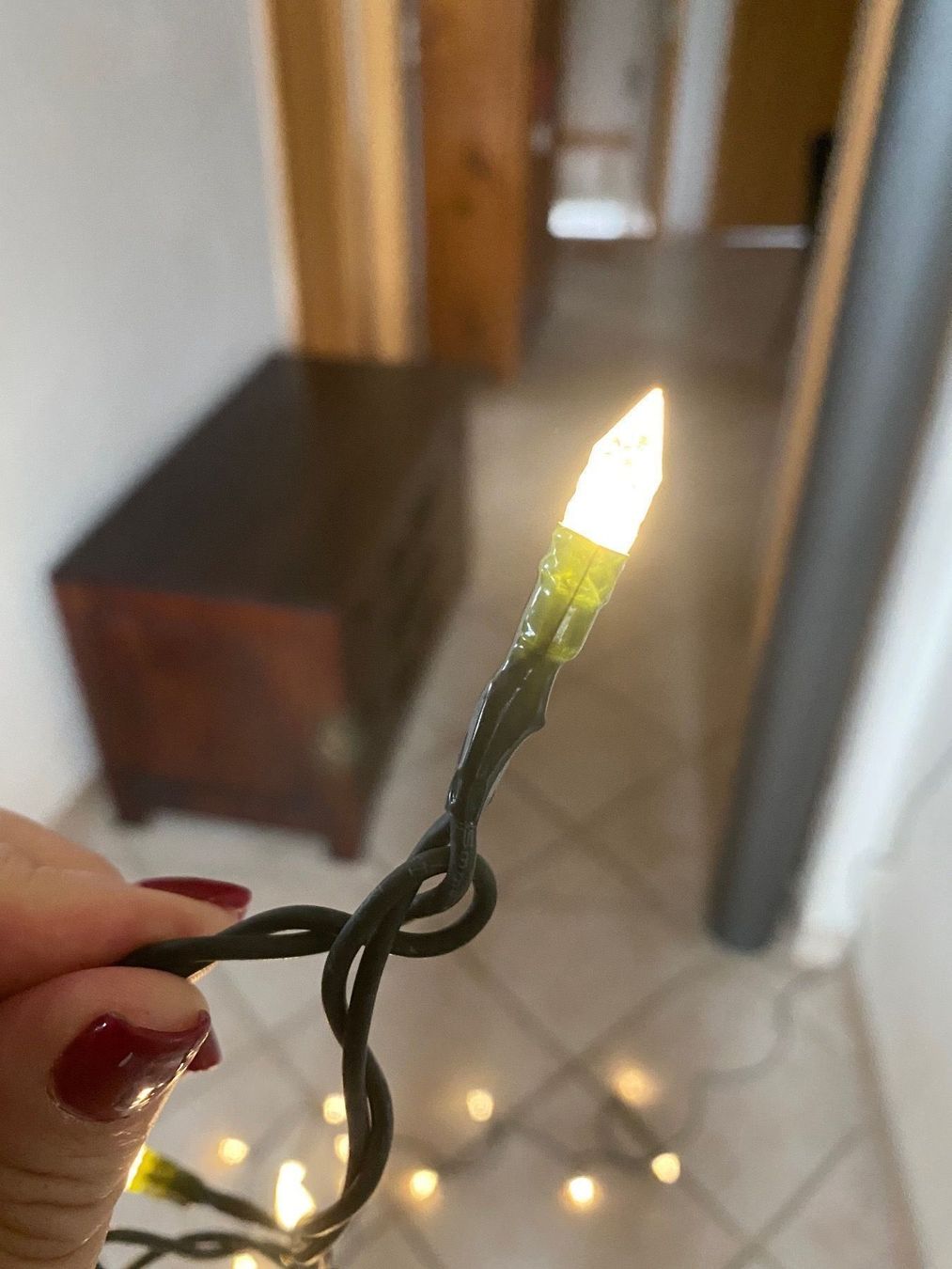 Ghirlande e barre luminose: Guirlande de noël 450 cm – Usato da Blonay venduto da Ollorvi 1