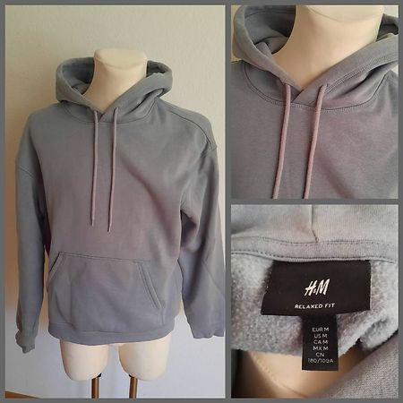 H&M Kapuzenpulli grau, Gr M