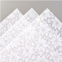 Stampin up Designerpapier "beflockte Blüten"
