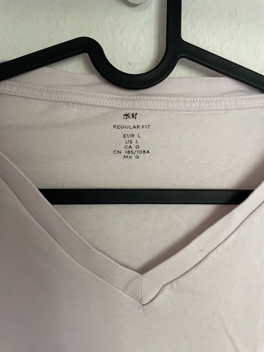 H&M T-shirt: T-Shirt, helles Rosa Grösse L – Usato da Büsserach venduto da SalebyGianni 1